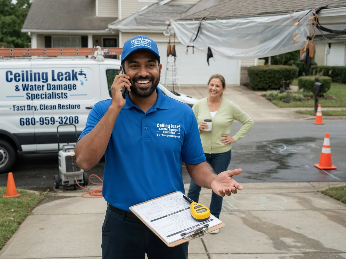 Ceiling Leak Cleanup Lowgap, NC FAQs